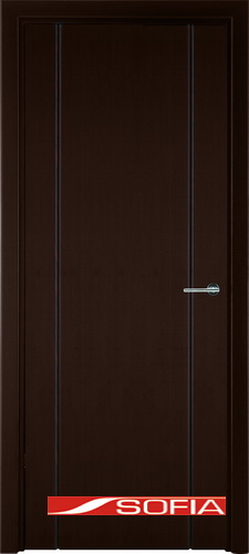 Межкомнатная шпонированная дверь SOFIA Венге шпон (06) 06.03 700 глухая