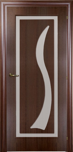 Межкомнатная шпонированная дверь Mario Rioli Mare Махагон орех 101DA 636 мм глухая