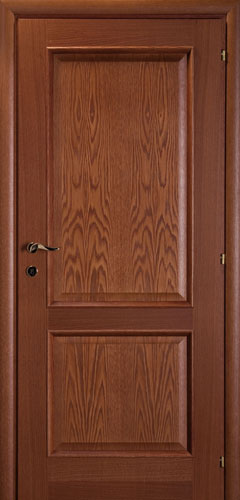 Межкомнатная шпонированная дверь Mario Rioli Primo Amore Тонированный дуб 120 636 мм глухая