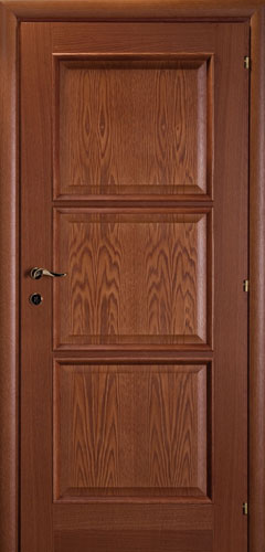 Межкомнатная шпонированная дверь Mario Rioli Primo Amore Тонированный дуб 130 636 мм глухая