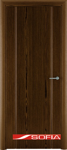 Межкомнатная шпонированная дверь SOFIA Каштан (16) 16.03 700 глухая