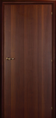 Межкомнатная шпонированная дверь Mario Rioli Saluto Орех 200 836 мм глухая