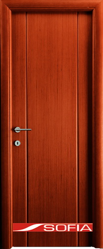 Межкомнатная шпонированная дверь SOFIA Вишня (21) 21.03 900 глухая